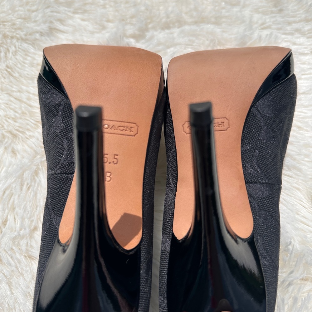 Coach Caya Signature Logo Heels - Picture 6 of 8